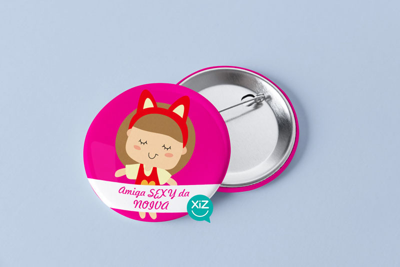 "Bride´s Sexy Friend" Pin Badge XiZ Party Supplies