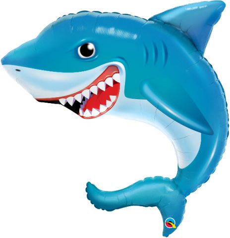 36" Shark Foil Balloon Qualatex
