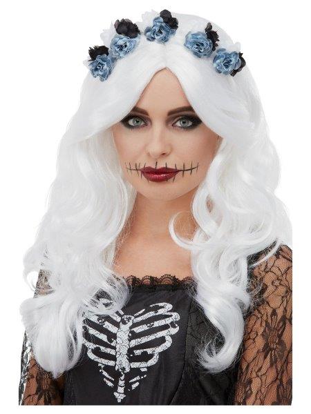 Day of the Dead Wig - White Smiffys