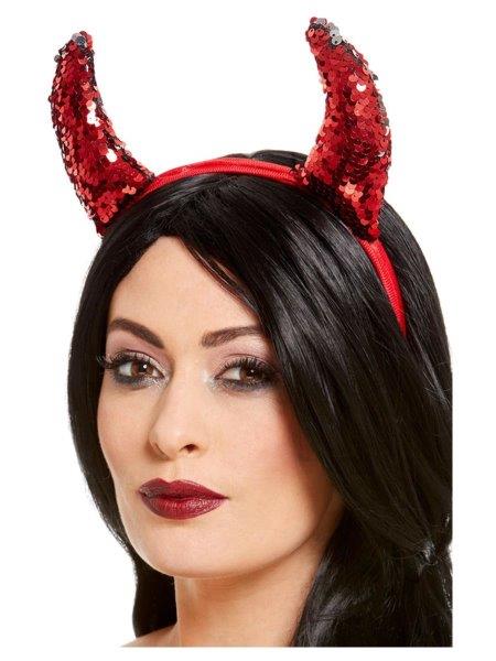 Devil Horns with Reversible Sequins Smiffys