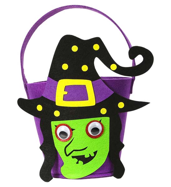 Trick or Treat Witch Bucket