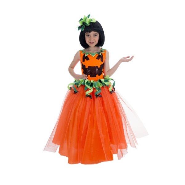 Children´s Pumpkin Costume - 3-5 Years Marina & Pau