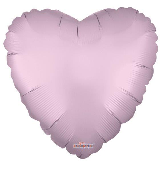 Balão Foil 18" Coração - Rosa Matte