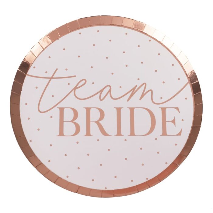 Team Bride Plates GingerRay