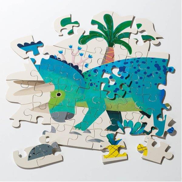 Puzzle Dinossauros  Triceratops Talking Tables