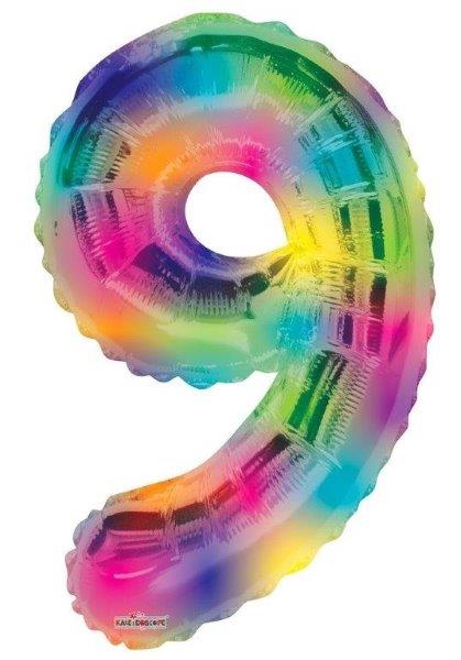 Globo Foil 34" nº 9 - arcoíris Kaleidoscope
