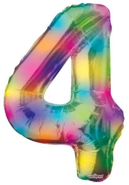 34" Foil Balloon nº 4 - Rainbow Kaleidoscope