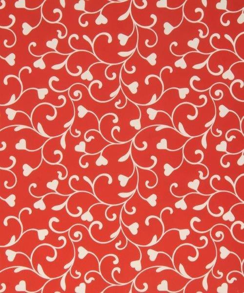 Arabesque Hearts Wrapping Paper Roll XiZ Party Supplies