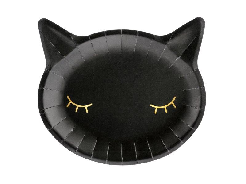 Black Cat Dishes PartyDeco