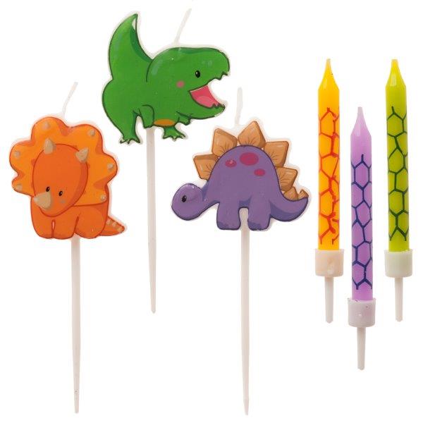 Dinosaur Cake Candles deKora