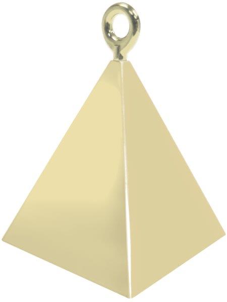 Gold Pyramid Weight Qualatex