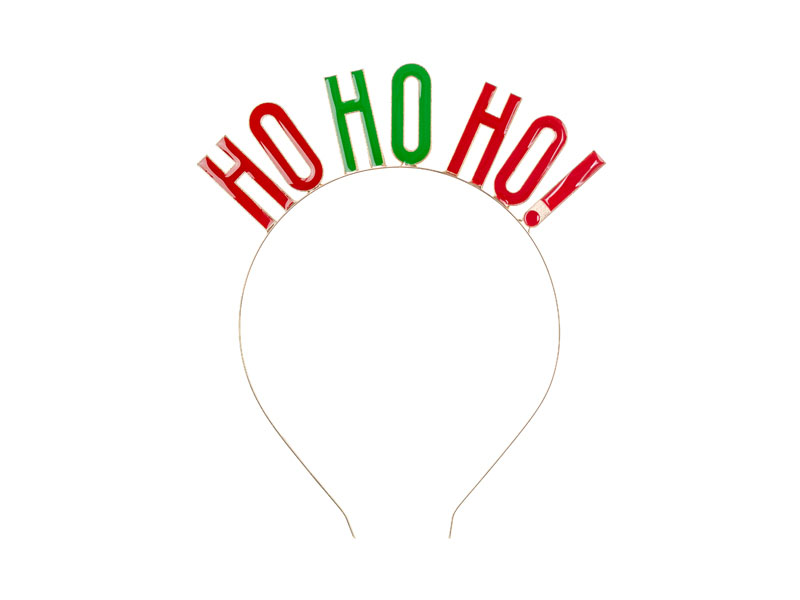 "Ho Ho Ho!" headband PartyDeco