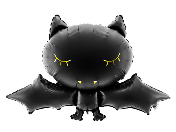 Black Foil Bat Balloon PartyDeco