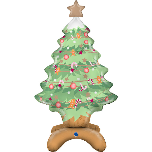 Balão Foil 38" Standup Árvore de Natal Grabo