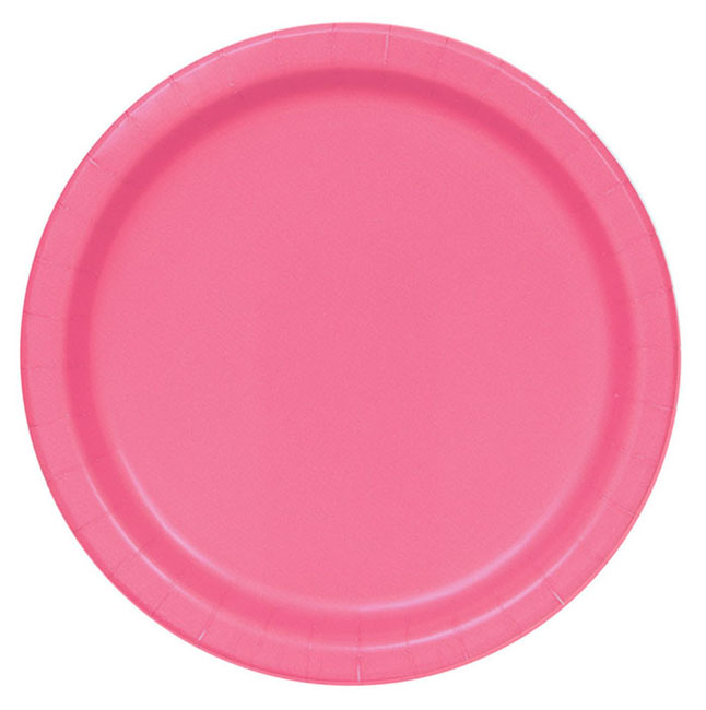 Plate 22cm Unique - Pink Unique
