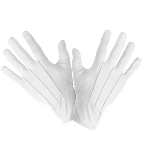 White gloves Widmann