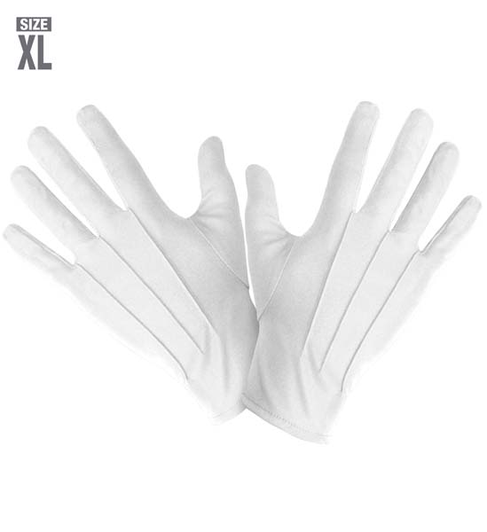 White Gloves - XL Widmann