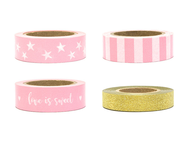 Pink Washi Tape PartyDeco