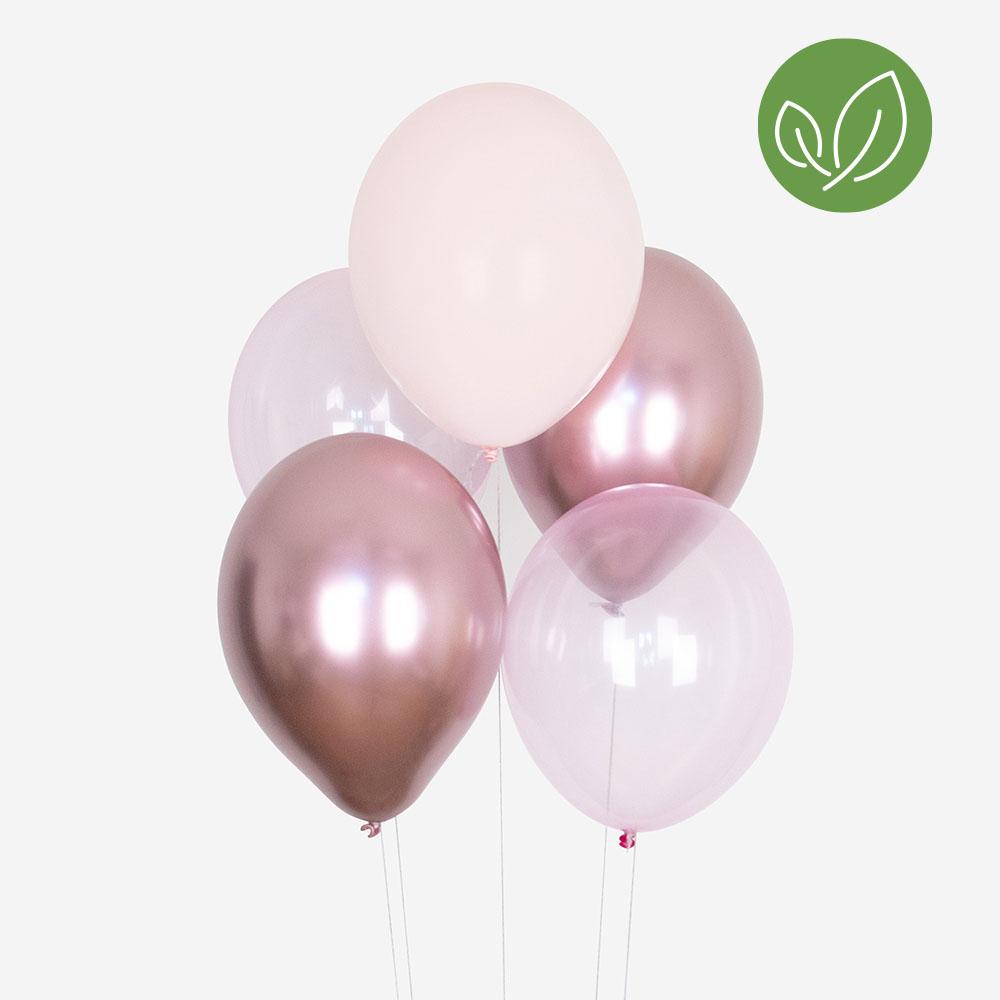 Glossy All Pinks Balloons My Little Day