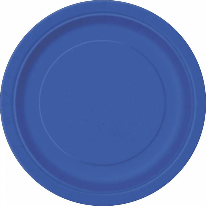 Small Plates 17cm Unique - Medium Blue Unique