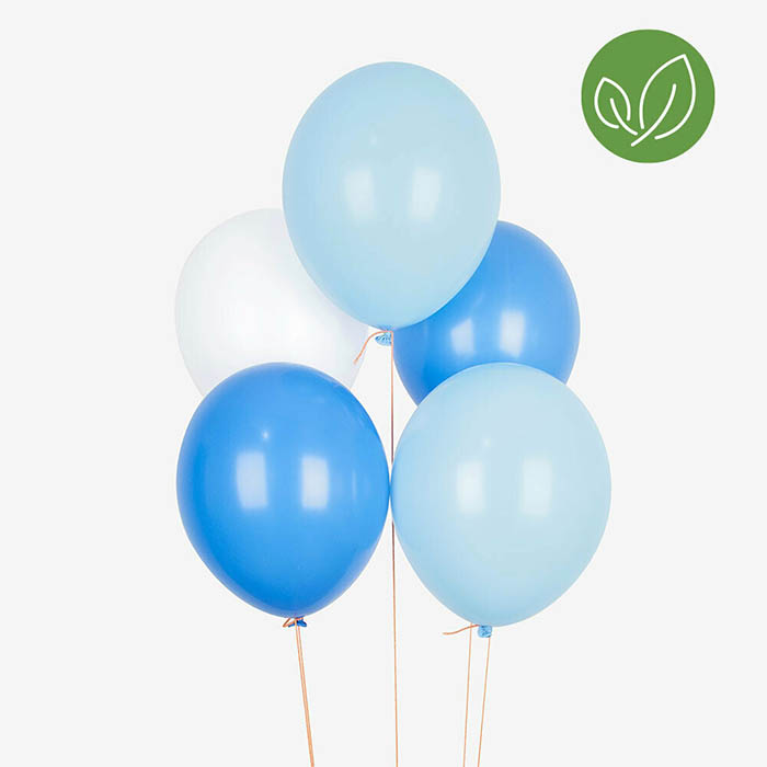 Blue Mix Balloons