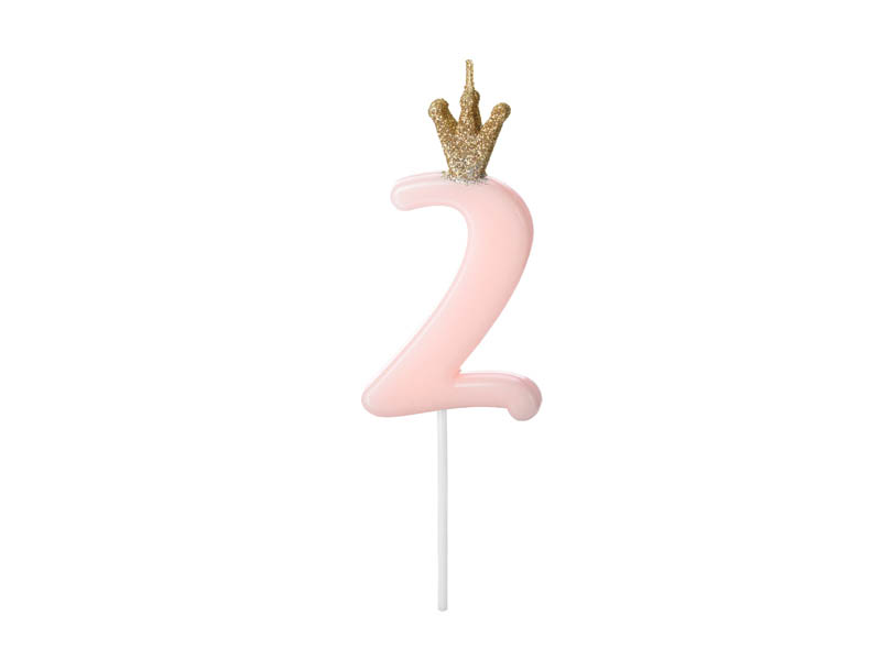 Princess Candle Nº2 - Pink PartyDeco