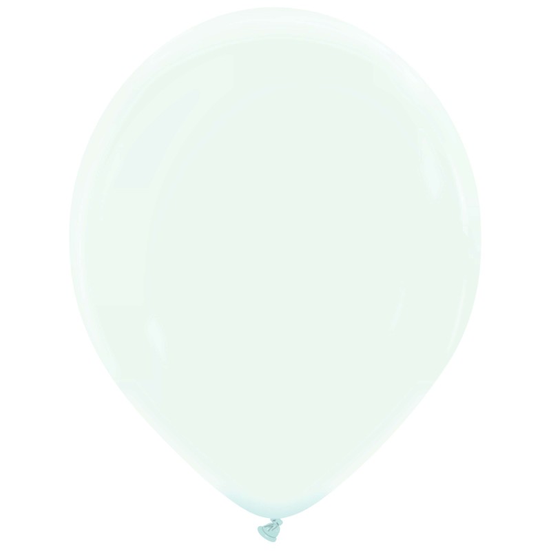 25 Balloons 36cm Natural - Blue Ice XiZ Party Supplies