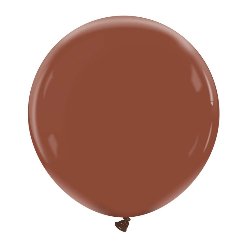 60cm Natural Balloon - Chocolate XiZ Party Supplies