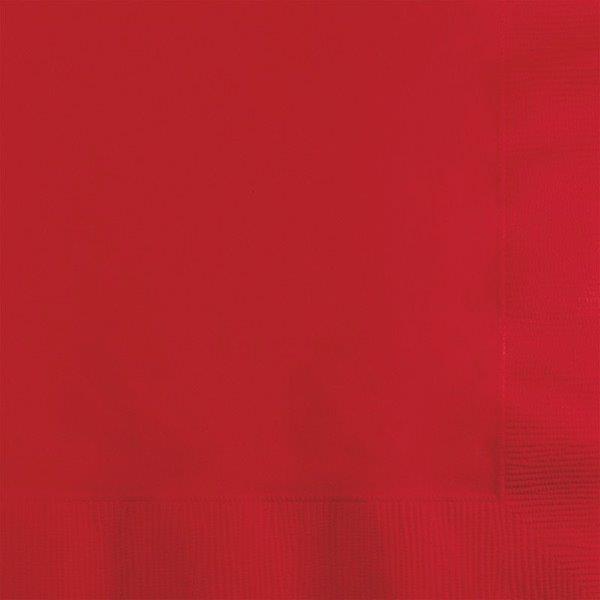 20 Napkins - Red Creative Converting