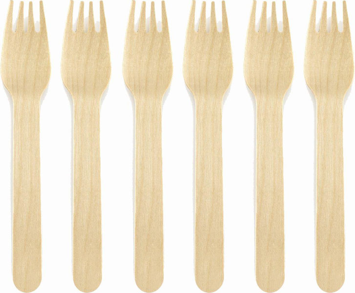 Wooden Forks PartyDeco