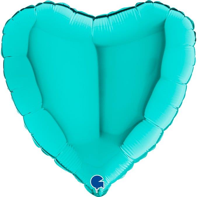 18" Heart Foil Balloon - Tiffany Grabo