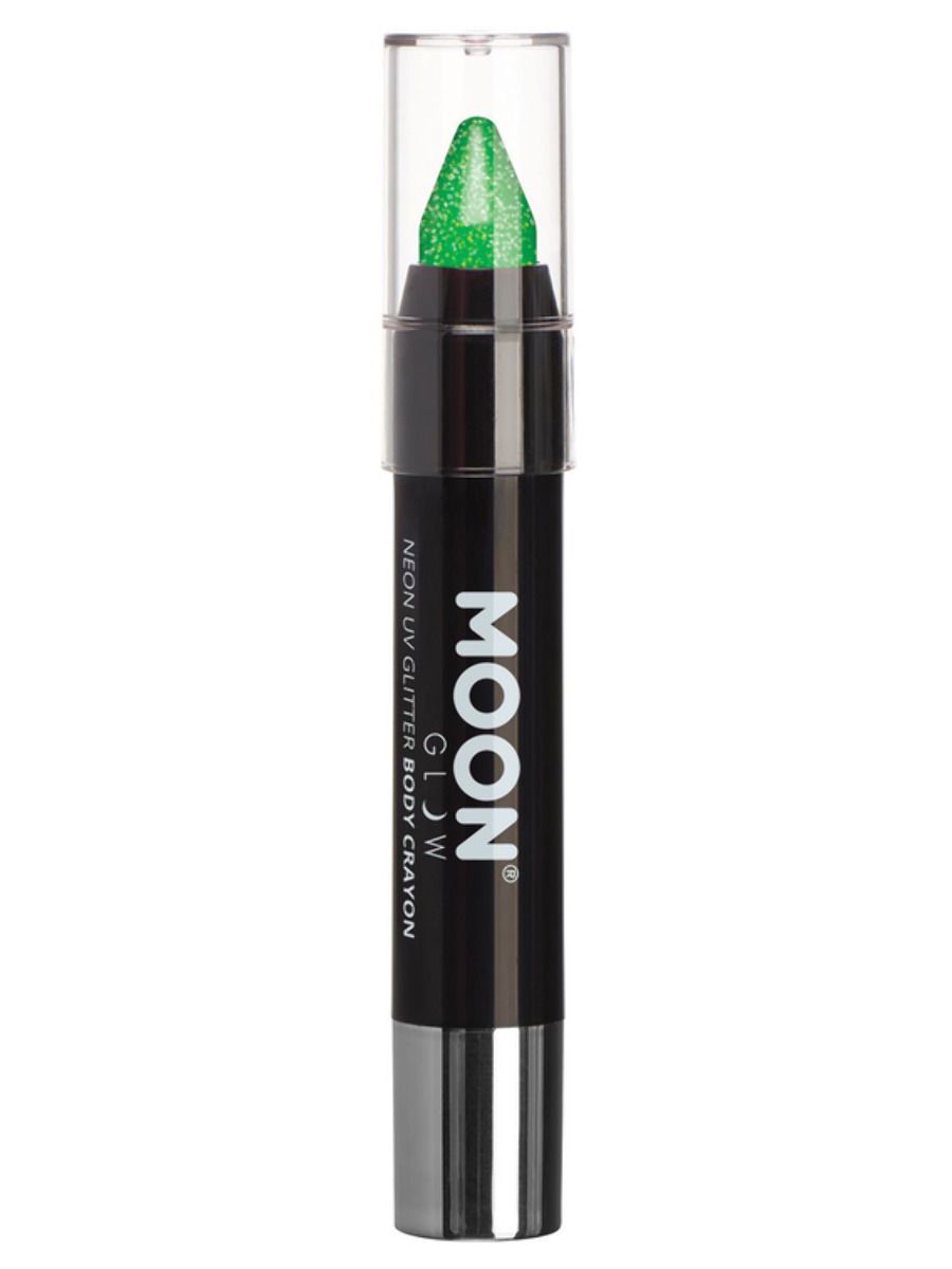 Neon UV Glitter Pencil - Green Moon