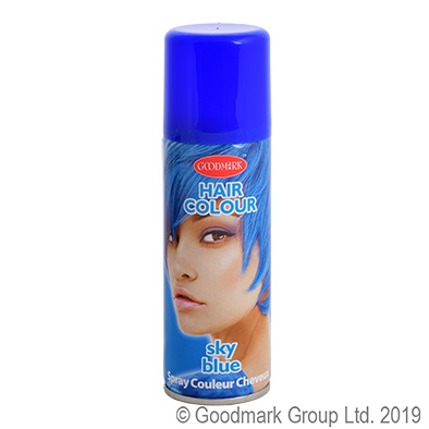 Blue Spray Hair Dye