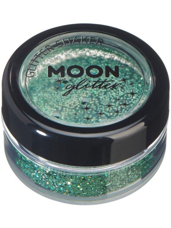 Boião Glitter em Pó Holográfico - Verde Moon