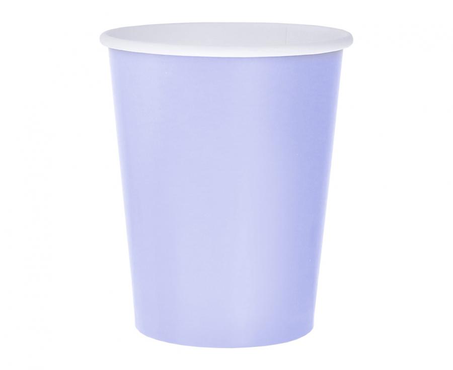 14 Cardboard Cups - Lilac XiZ Party Supplies