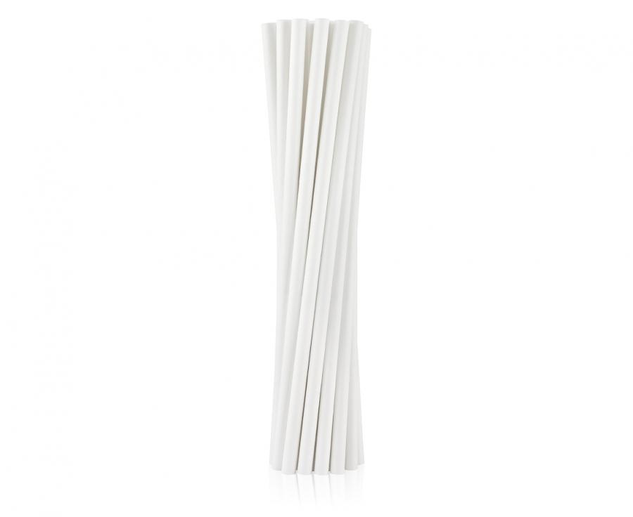 White Plain Paper Straws