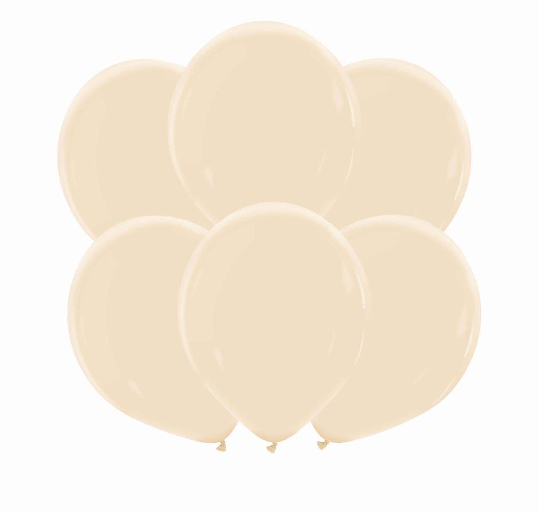 25 Balloons 32cm Natural - Champagne XiZ Party Supplies