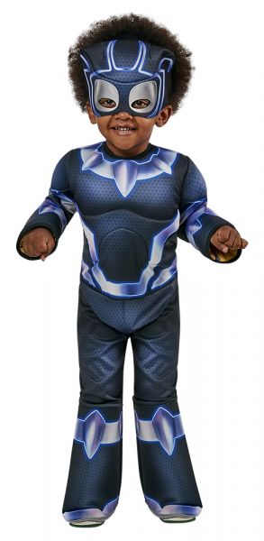 Fato Black Panther - Spidey - 2-3 Anos Rubies UK