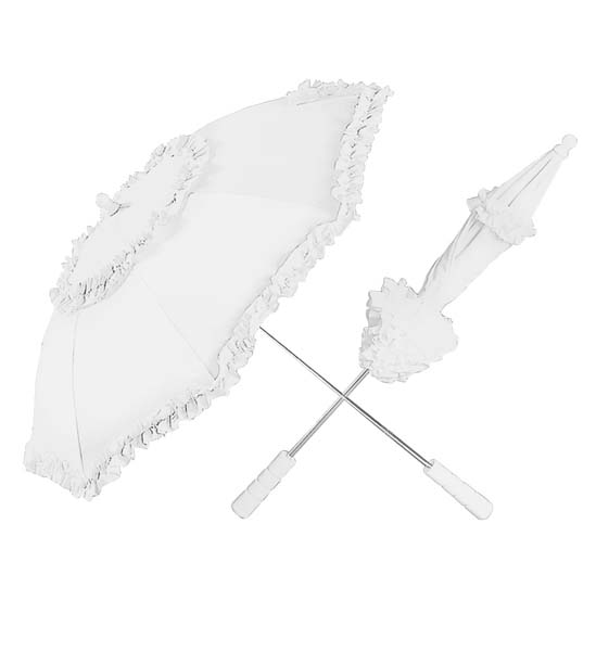Belle Epoque White Umbrella Widmann