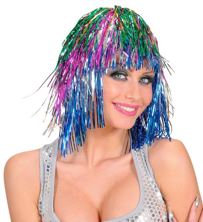 Disco Wig - Multicolor Widmann