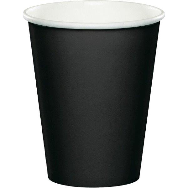 Cardboard Cups - Black Creative Converting