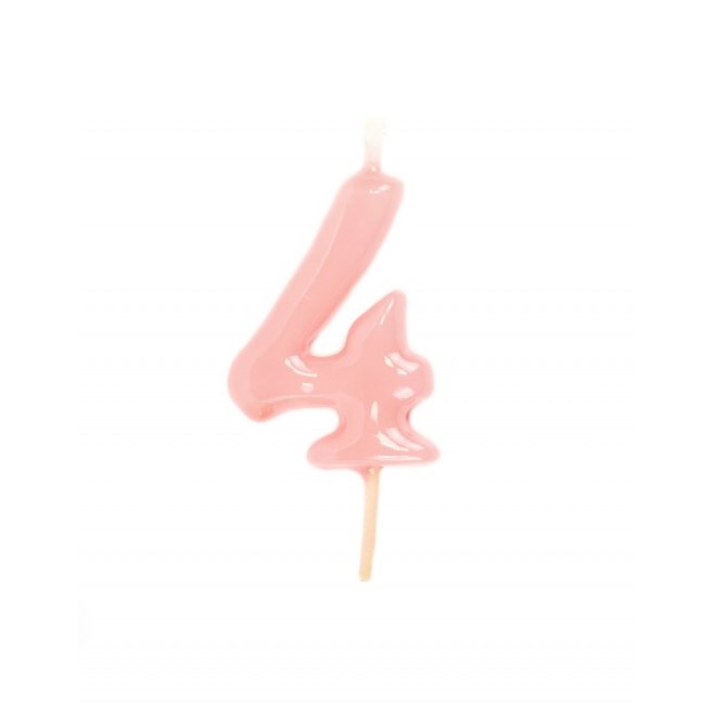 Candle 6cm nº4 - Pastel Pink VelasMasRoses