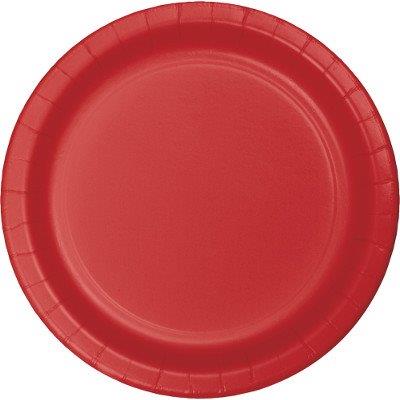 Small Cardboard Plates 18cm - Red Creative Converting