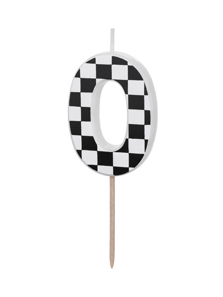 Birthday Racing Candle nº0 PartyDeco