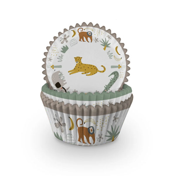 Safari Cupcake Cases Anniversary House