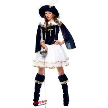 Musketeer Carnival Costume - Size L Veneziano