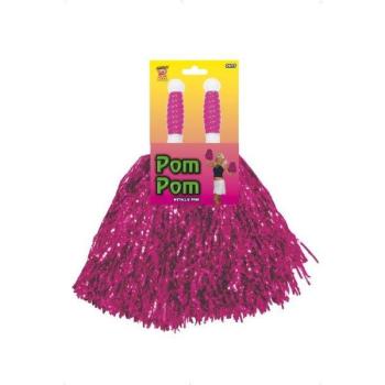 Cheerleader Pompoms - Pink Smiffys