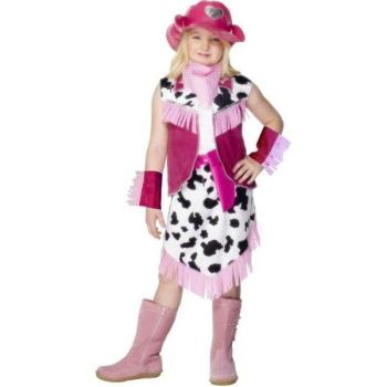 Girls Rodeo Costume - Size 4-6 Smiffys