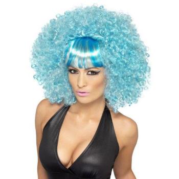 Popstar Afro Hair - Blue Smiffys
