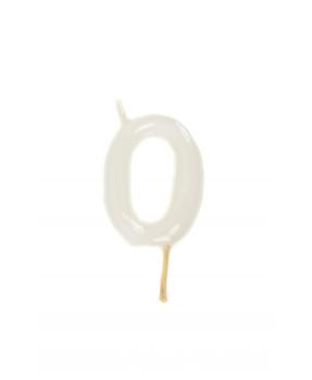 Candle 6cm nº0 - White